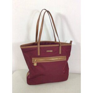 Michael Kors Tote Bag Purse Leather Trim